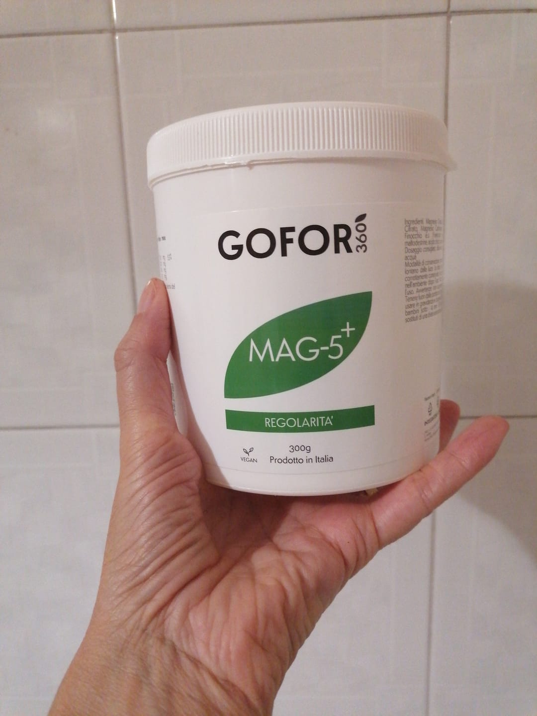 Customer photo review of Mag5+ | Regolarità