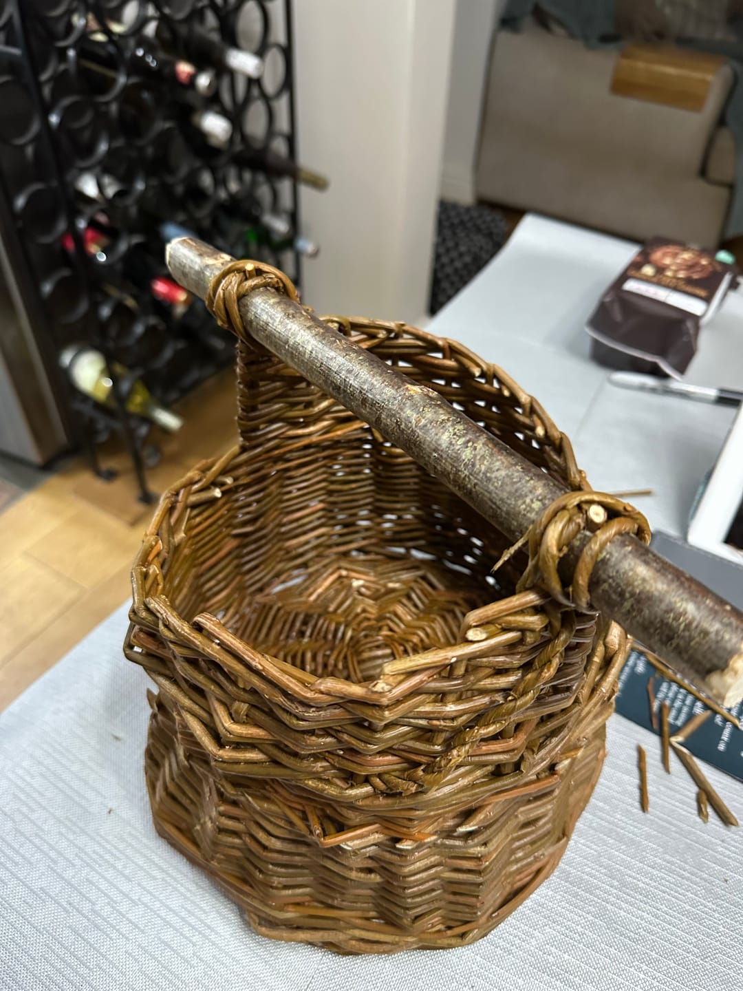 Customer photo review of The Asymmetric Basket - Course and Kit