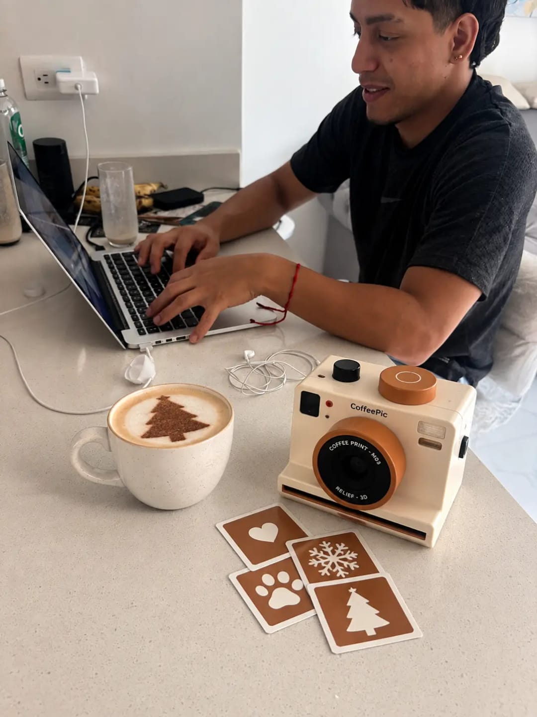 Customer photo review of Coffee Design Printer