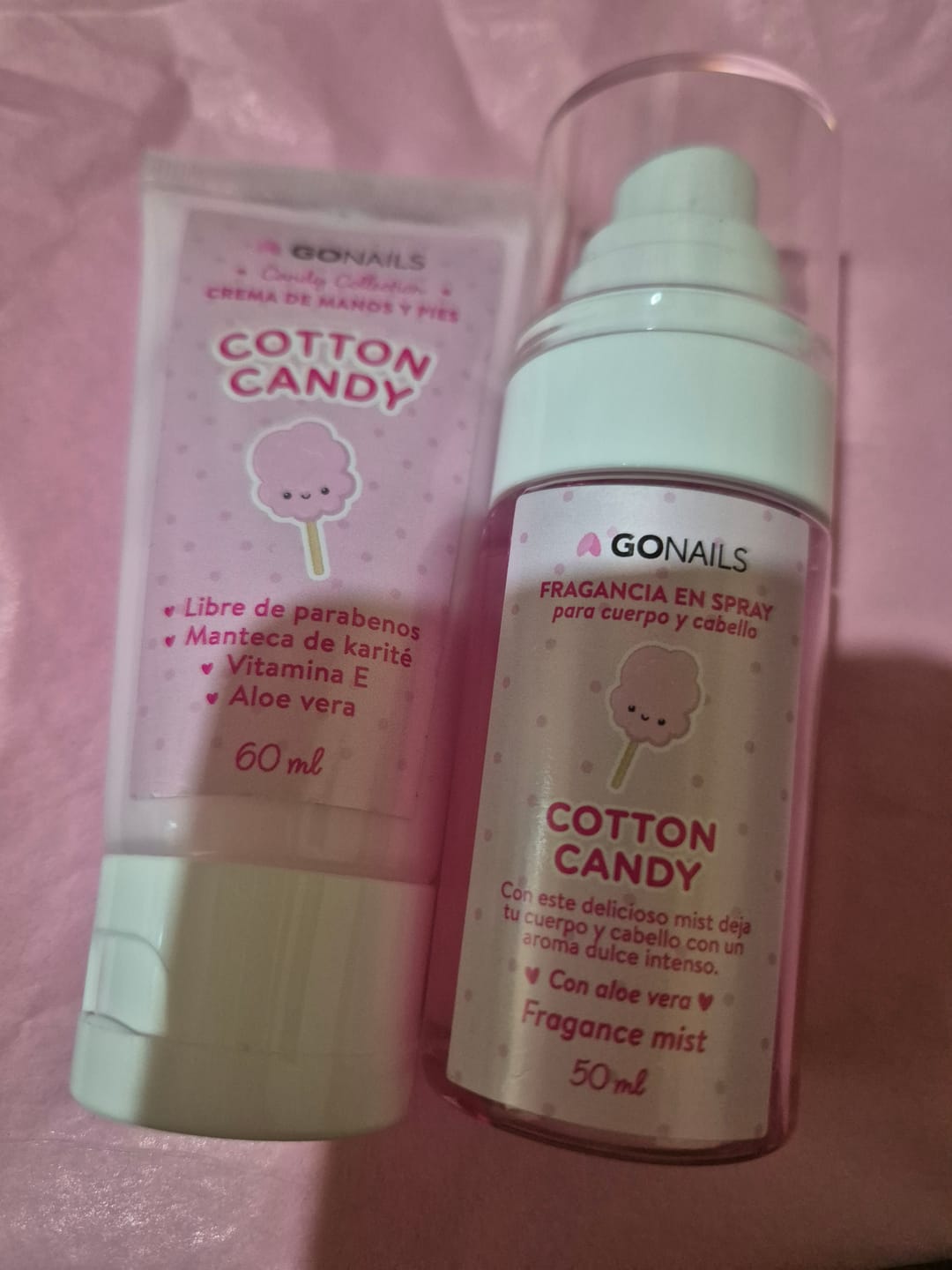 Customer photo review of Fragancia Corporal - Cotton Candy