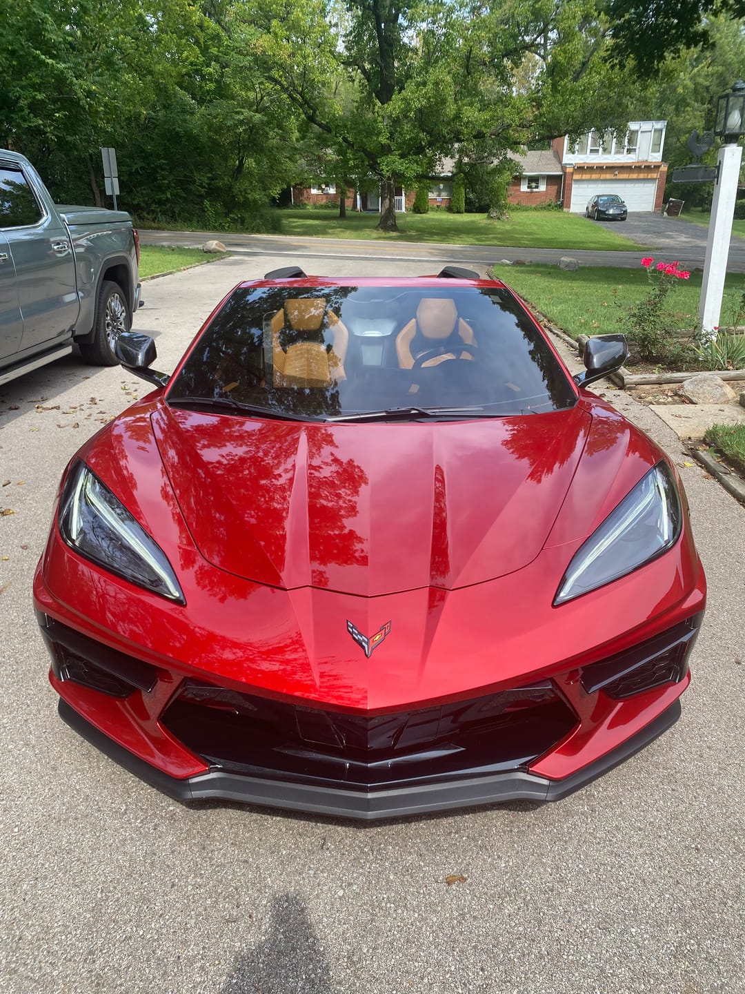 Customer photo review of Corvette C8 Stingray DRY CARBON FIBER Door Garnish