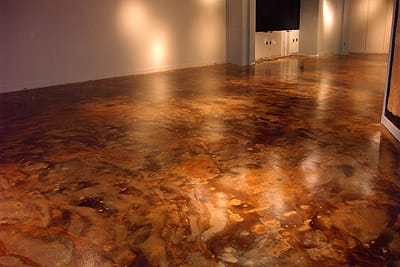 Customer photo review of Kemiko Acid Stain - Stone Tone Kemiko