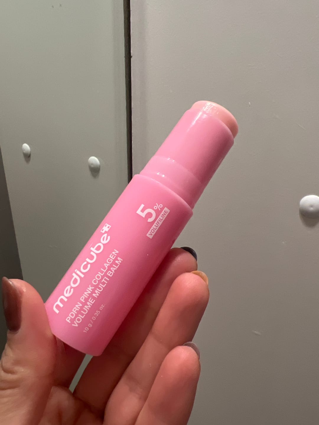 Customer photo review of MEDICUBE - PDRN Pink Collagen Volume Multi Balm 10 GR | Balsamo Antiedad