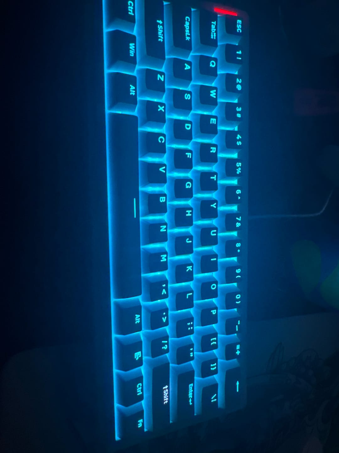 Customer photo review of Wraith W60 Klavye (Manyetik Switch / HE)