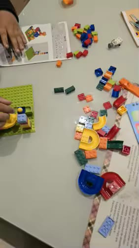 Customer photo review of City Race Run Building Blocks Set