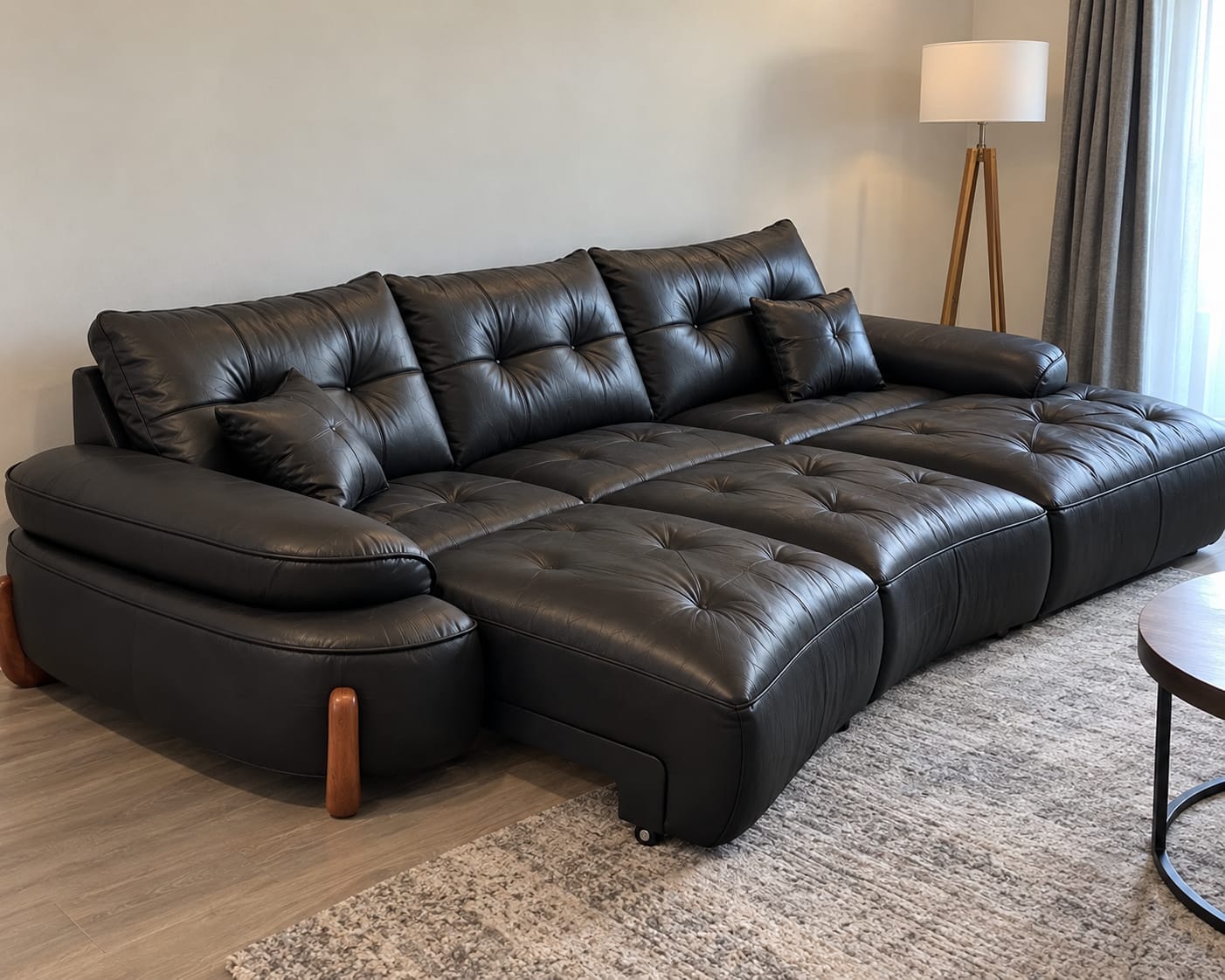 Customer photo review of Stanford Recliner Sofa (White)