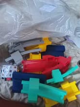 Customer photo review of Track Toys Children's Large Ejection Parking Lot Plastic Toys