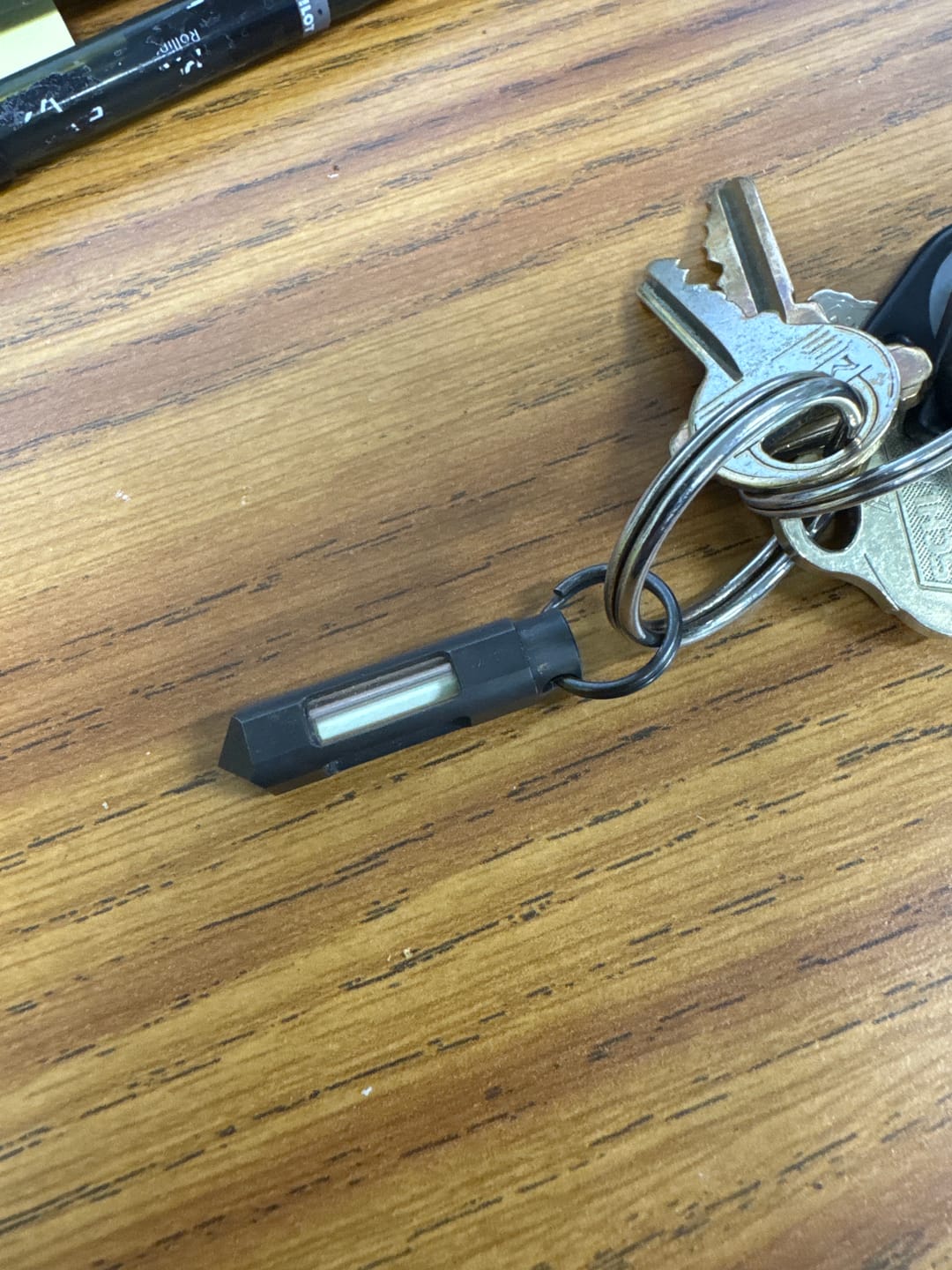 Customer photo review of Tritium Glow Fob