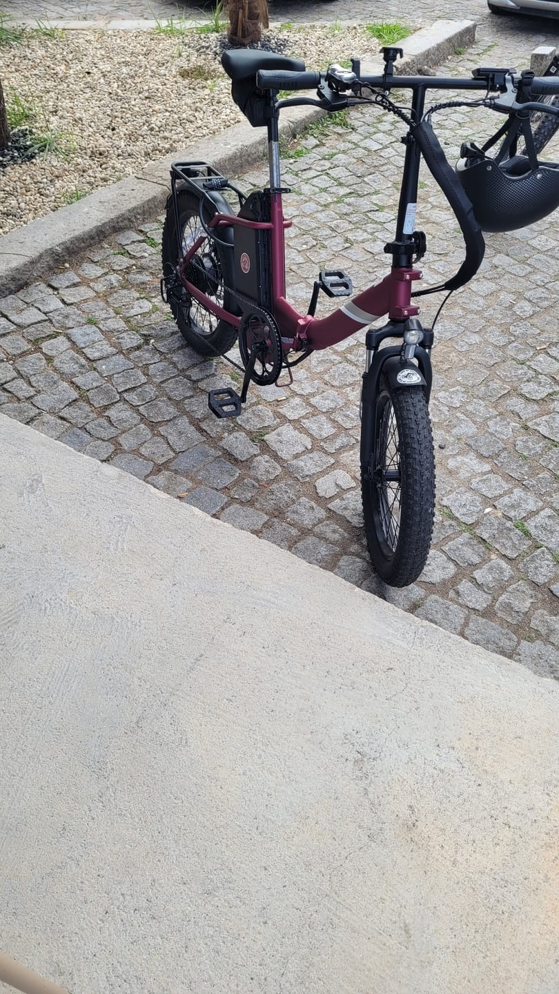 Customer photo review of Touroll S3/S3 Pro Folding Fat Tire Electric Bike