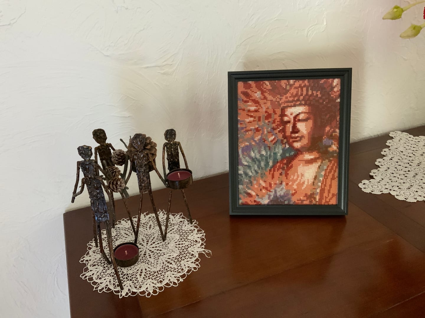 Customer photo review of Broderie Diamant - Bouddha