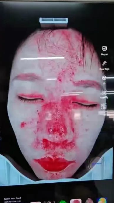 Customer photo review of DermaScope AI Skin Analysis System