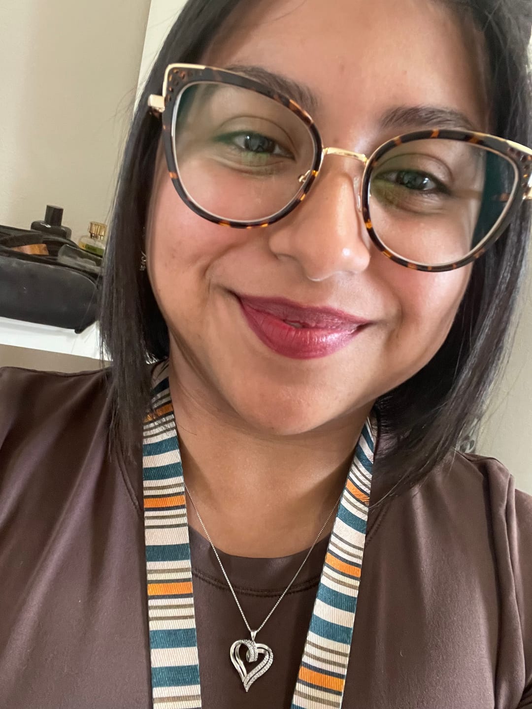 Customer photo review of Tanya Eyeglasses