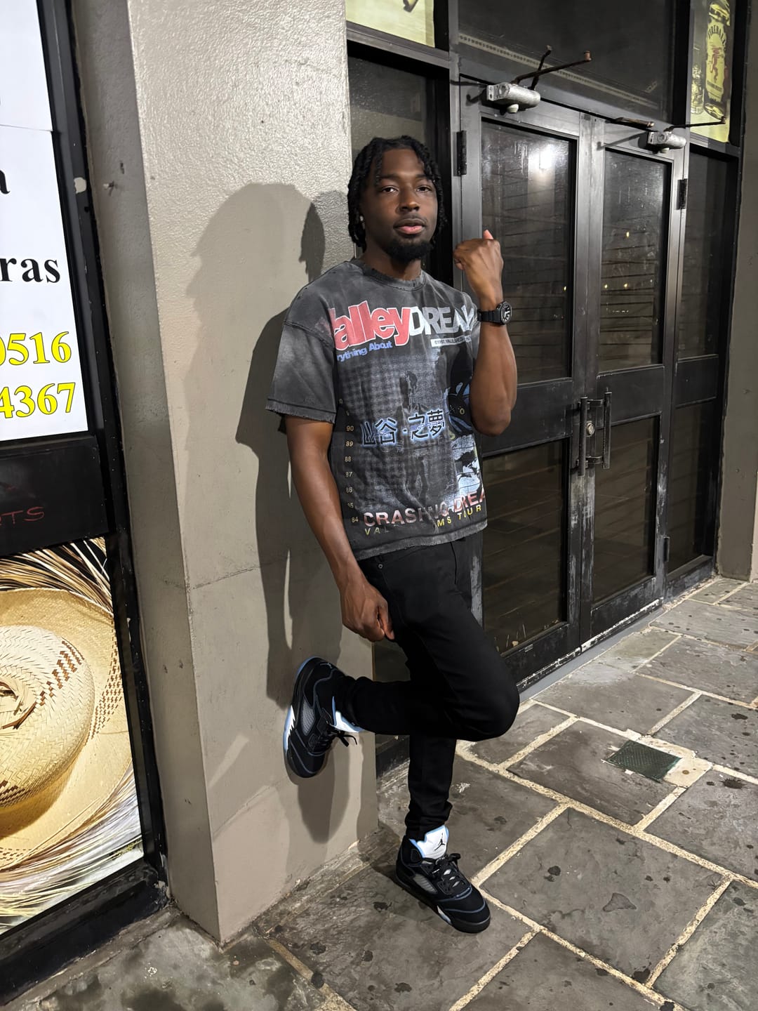 Customer photo review of Vale Forever Dreamcrasher Tee Black