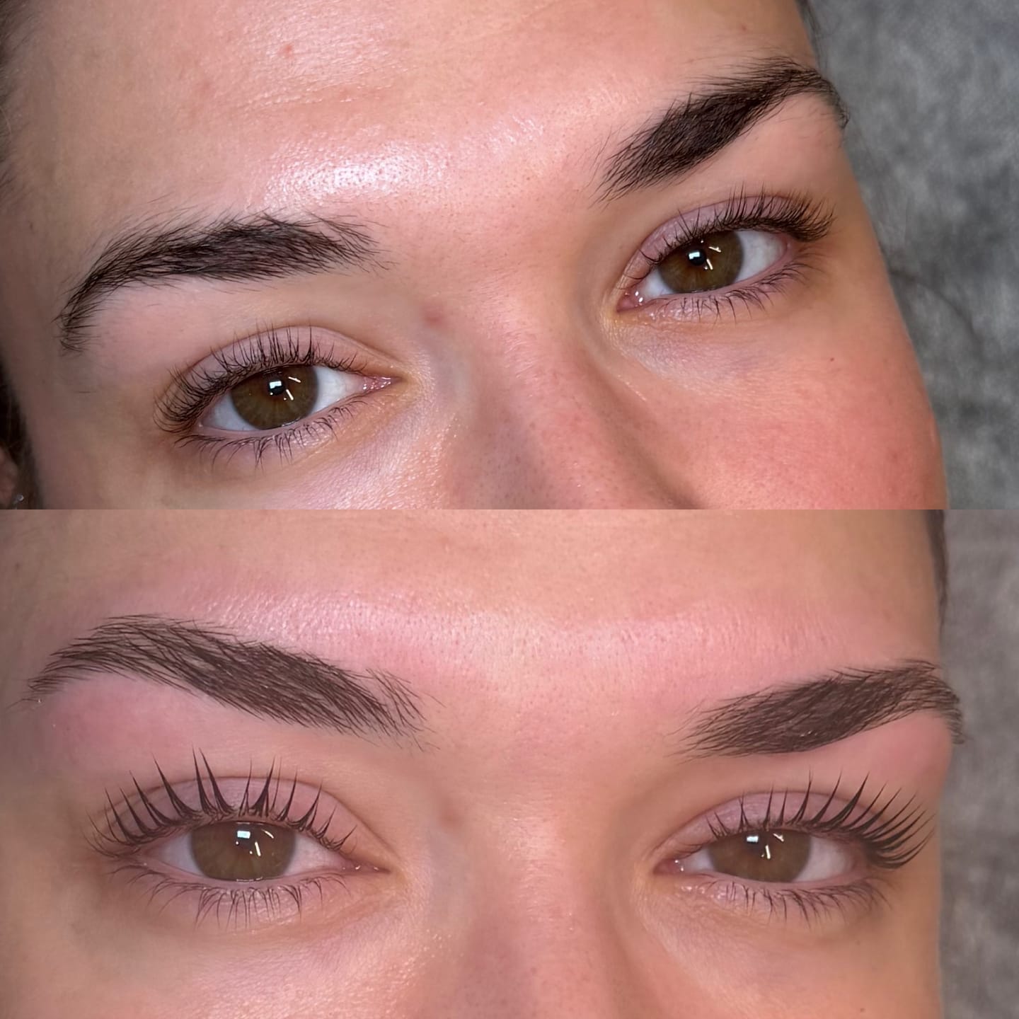 Customer photo review of Pure Care Lash & Brow Lift Pack