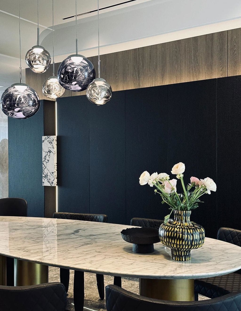 Customer photo review of Glass Pendant Light, Hot-Blown Molten Form, Adjustable 150 cm Cord