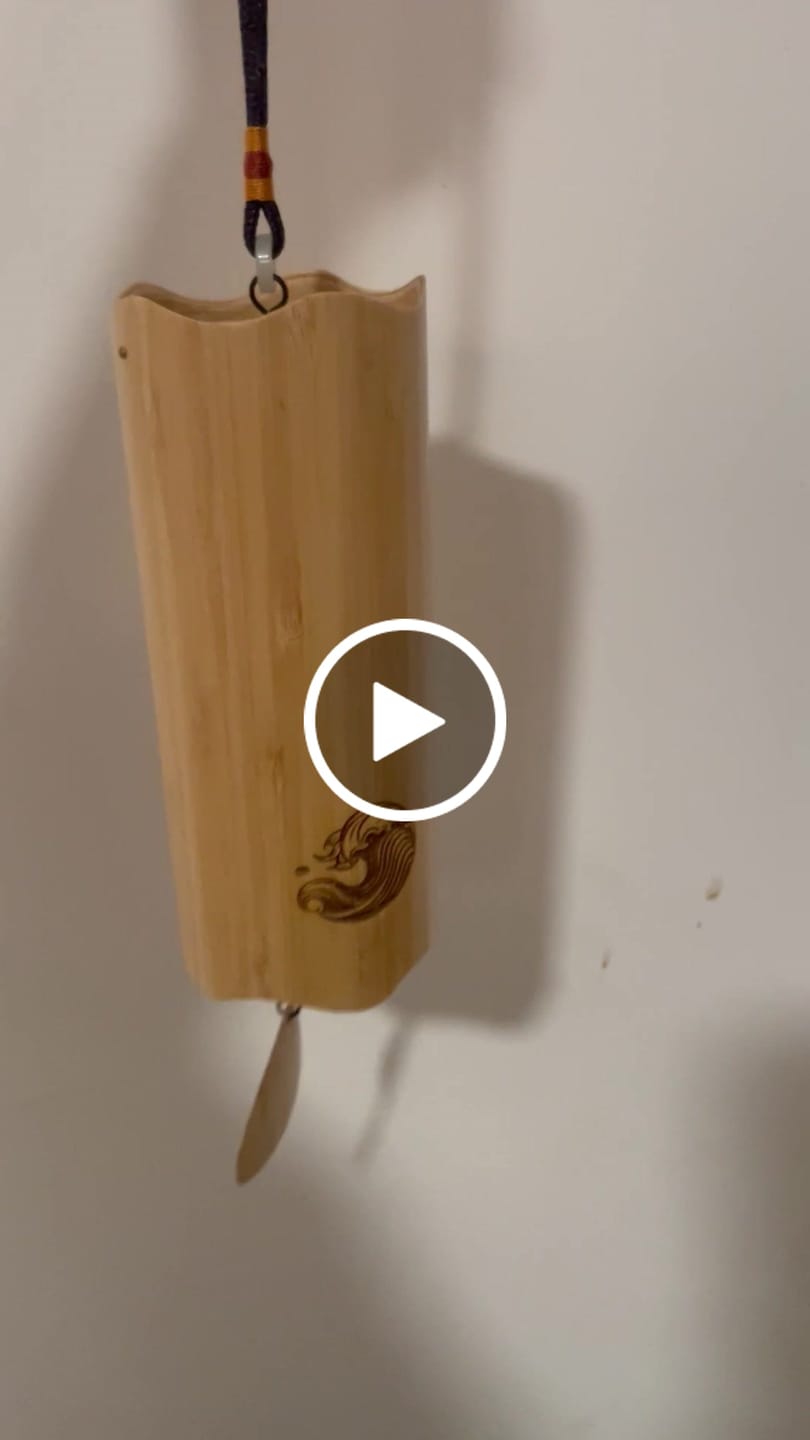 Customer video review of Hluru Wind Chimes Wave Series Dm