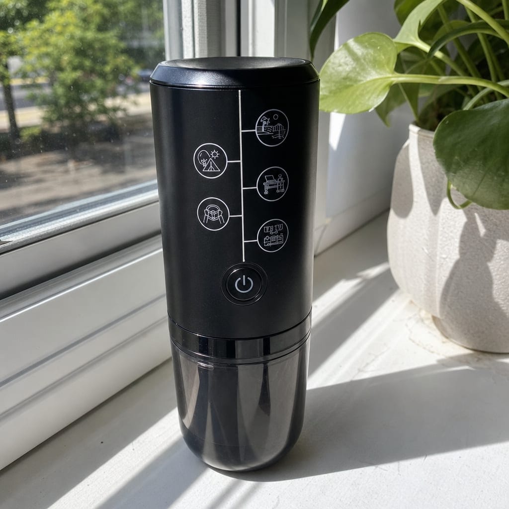 Customer photo review of Nano Prenosivi Espreso Aparat