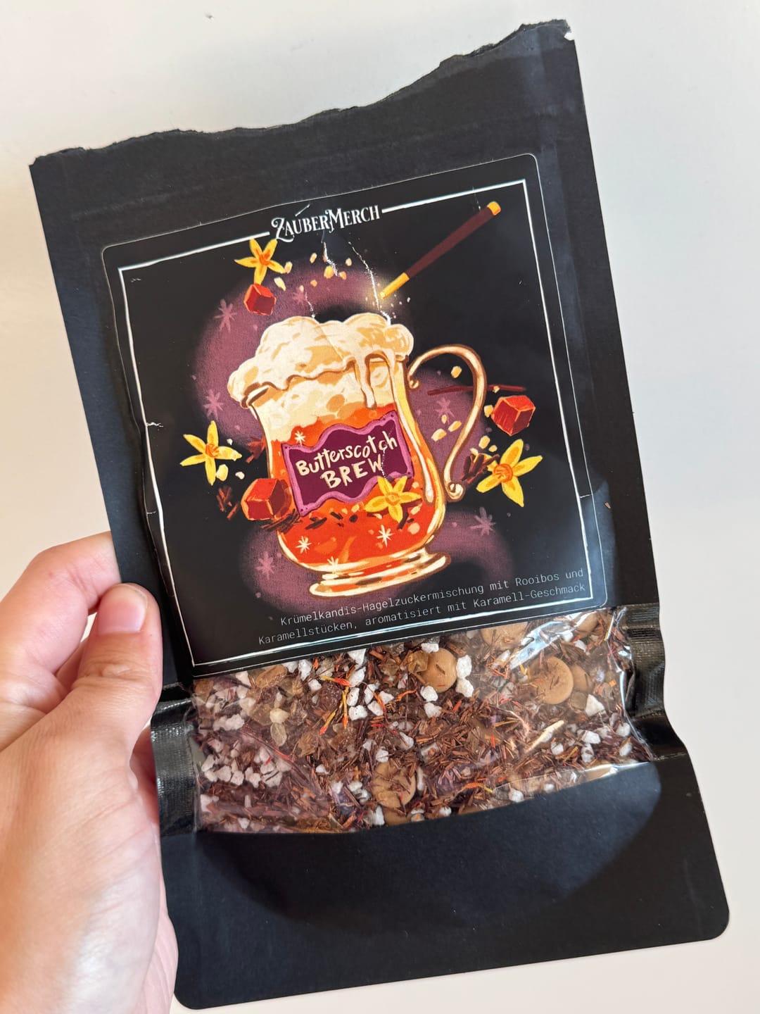 Customer photo review of Butterscotch Brew – Rooibos Tee Butterscotch Karamell