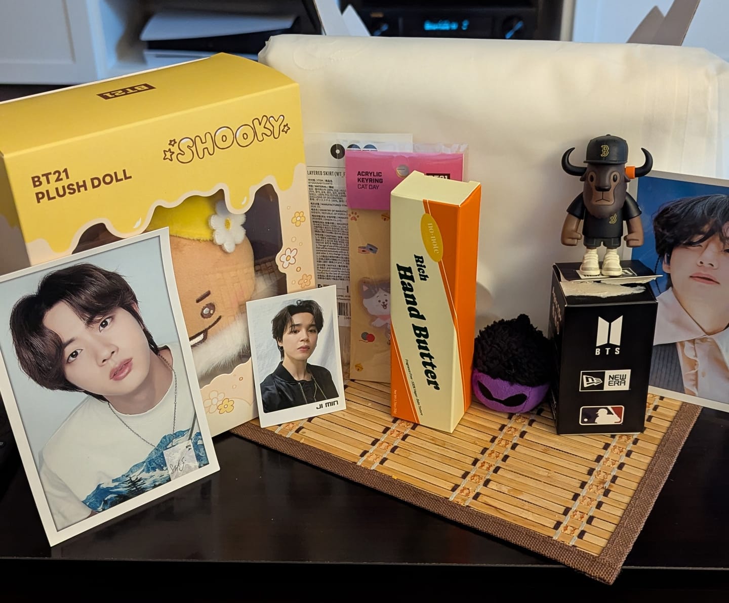 Customer photo review of BTS MYSTERY RANDOM BOX [RENEWAL VERSION]