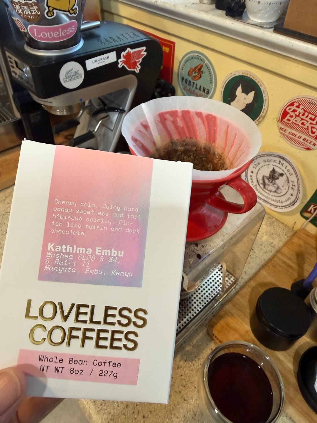 Customer photo review of Kathima Embu - Washed SL28 & 34, & Ruiri 11 - Manyata, Embu, Kenya