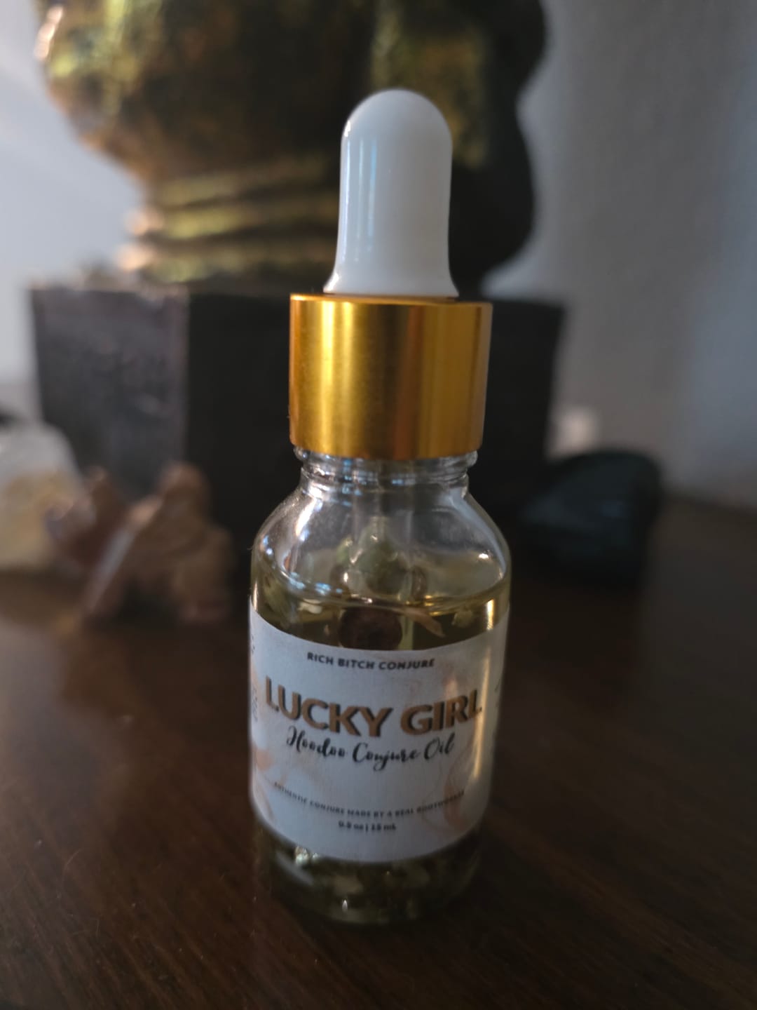 Customer photo review of Lucky Girl Ritual Oil | Intention & New Beginnings Ritual Oil