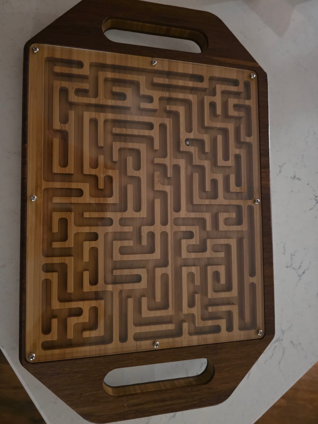 Customer photo review of Interactive Maze Game CNC Kit