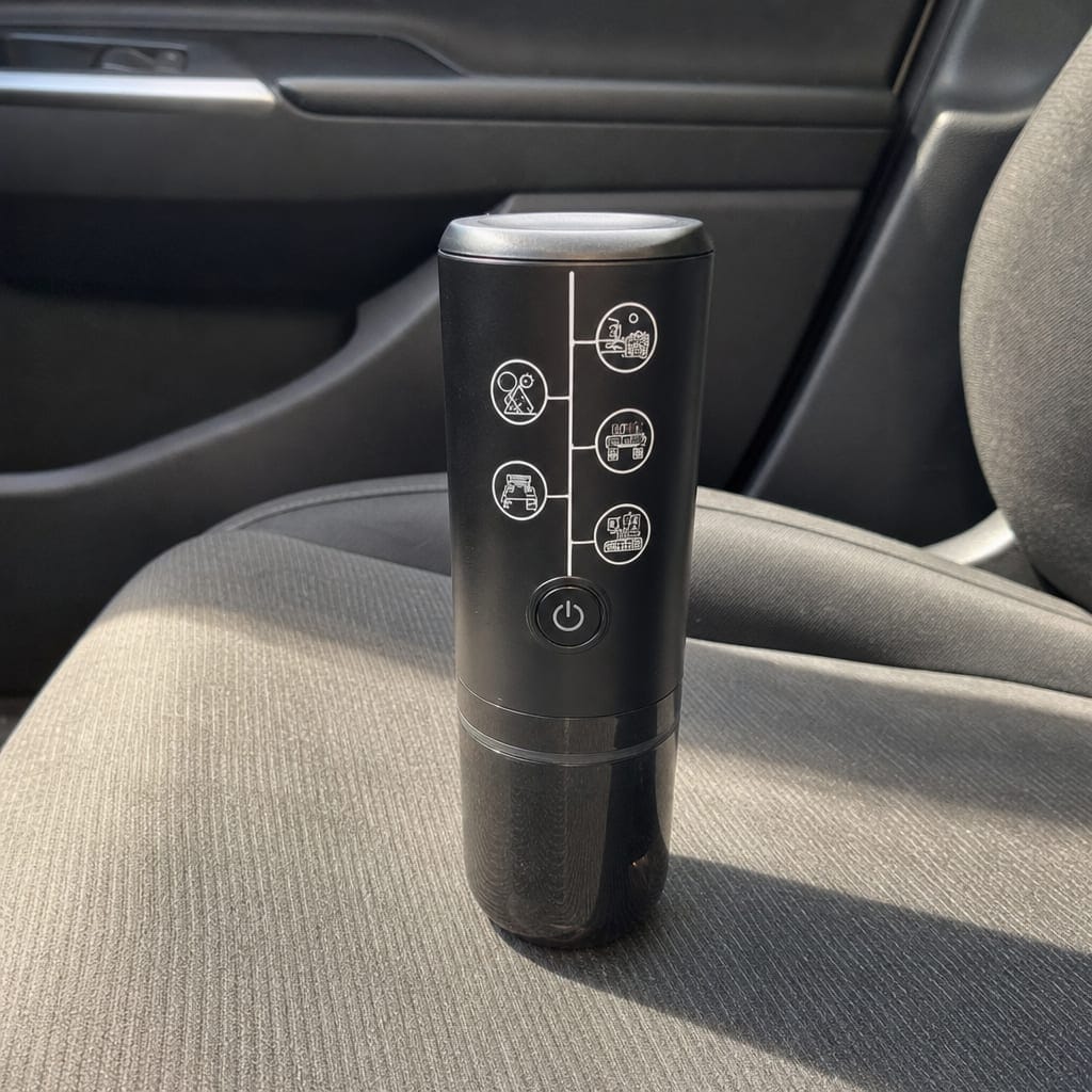 Customer photo review of Nano Prenosivi Espreso Aparat
