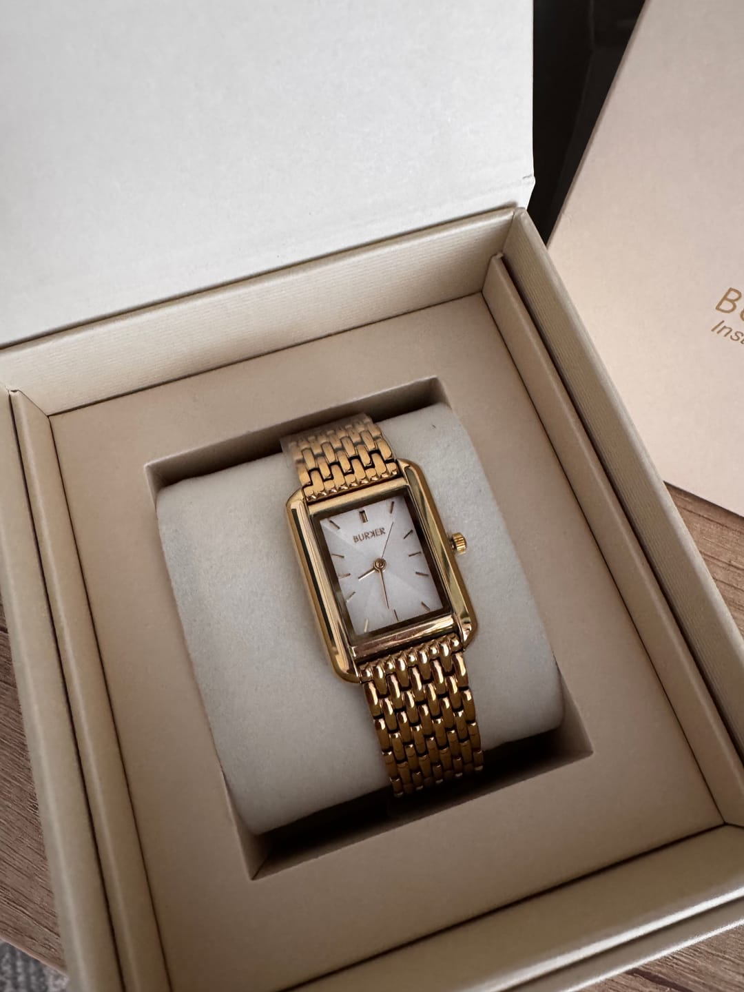 Customer photo review of Olivia Gold White
