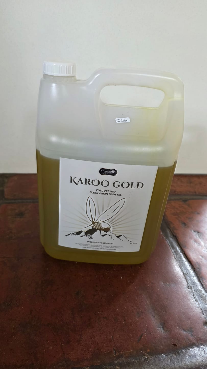 Customer photo review of 5L Karoo Gold – Extra Virgin Olive Oil (2026 Harvest)