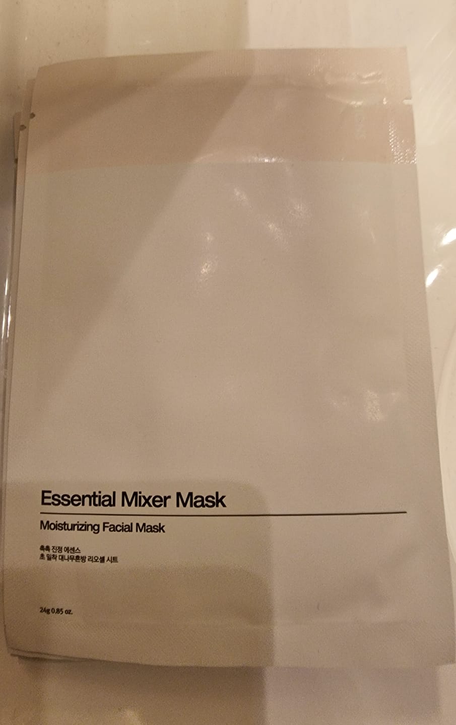 Customer photo review of The Potions Essential Mixer Maske (5stk)