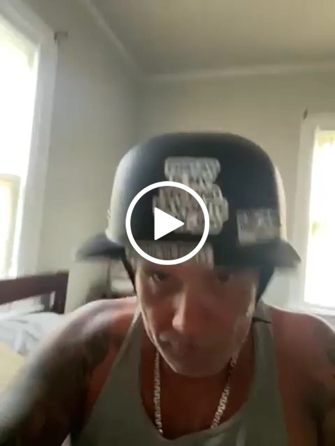 Customer video review of LD Baseball Motorcycle Helmet