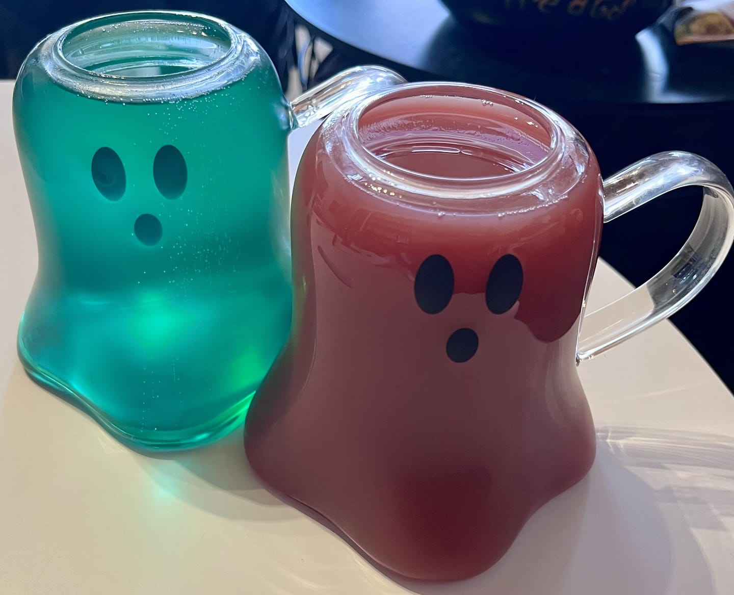 Customer photo review of Geister-Tasse aus Glas