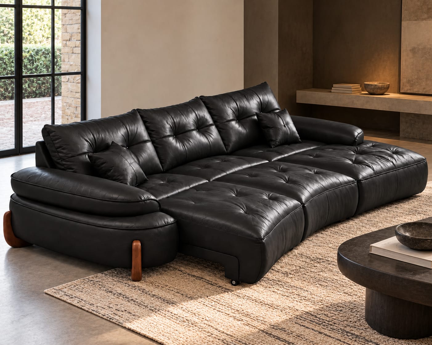 Customer photo review of Stanford Recliner Sofa (White)