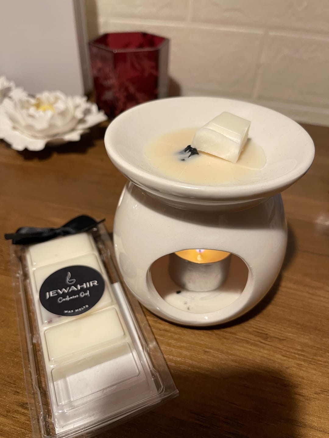 Customer photo review of Ceramic Wax Burner