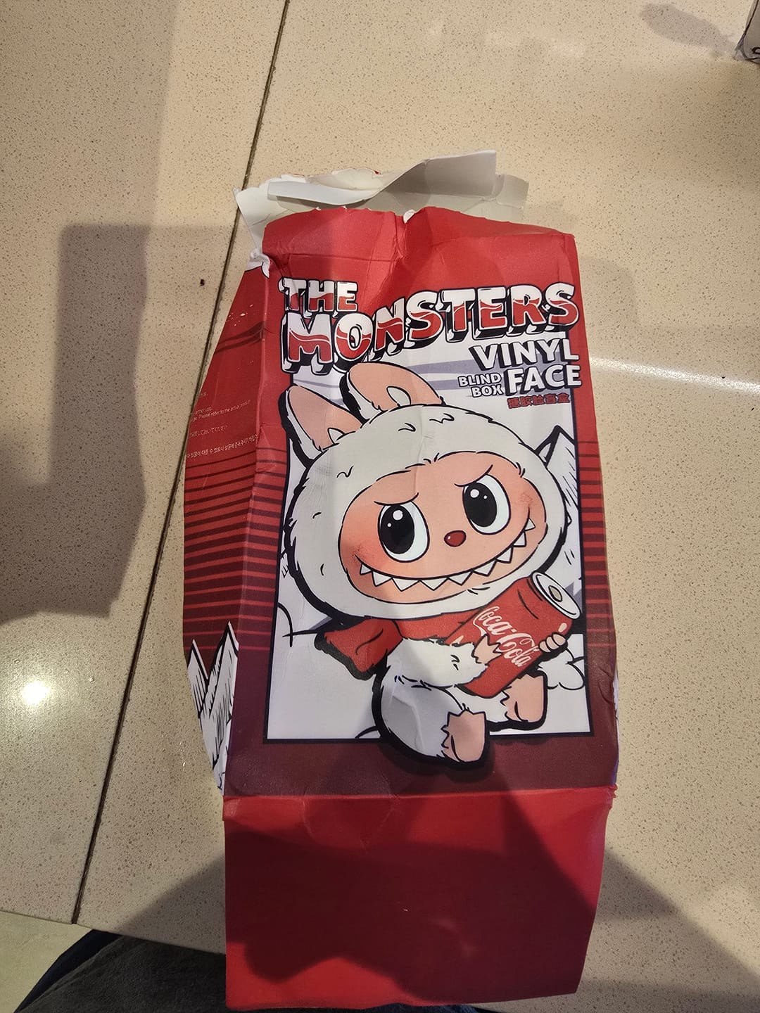 Customer photo review of Labubu – The Monsters Coca-Cola Series (1 pc)
