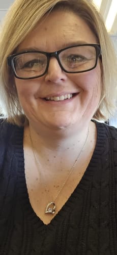 Customer photo review of To My Beautiful Wife Forever Love Necklace | Love of My Life Gift from Husband