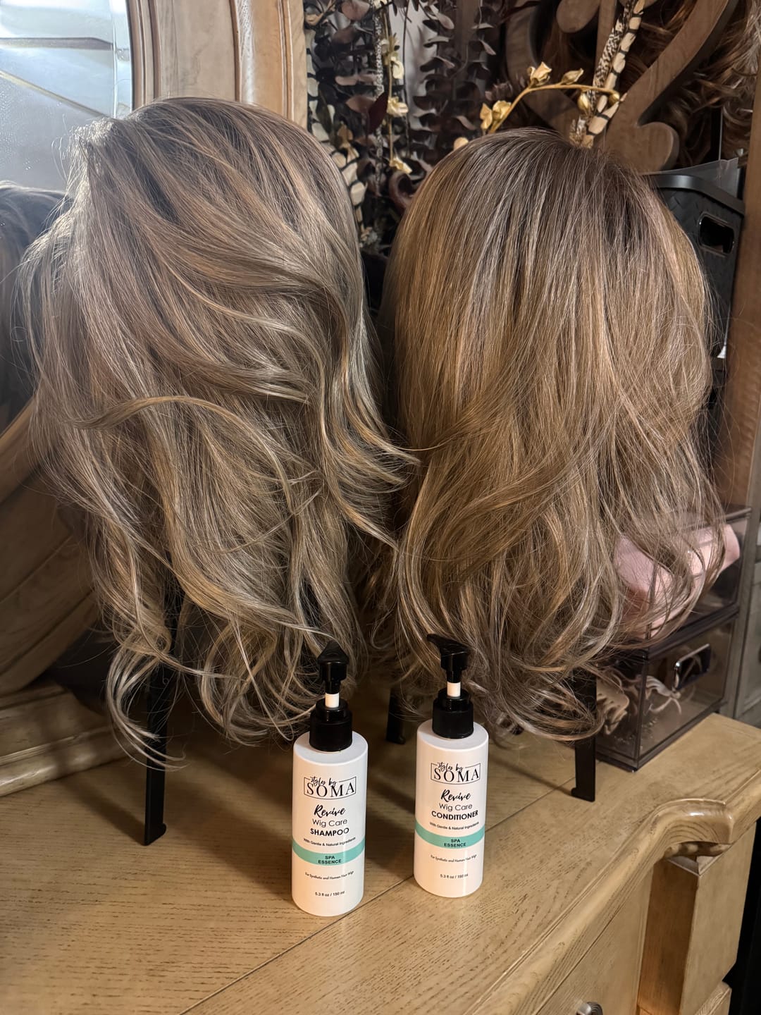 Customer photo review of Wig Shampoo & Conditioner