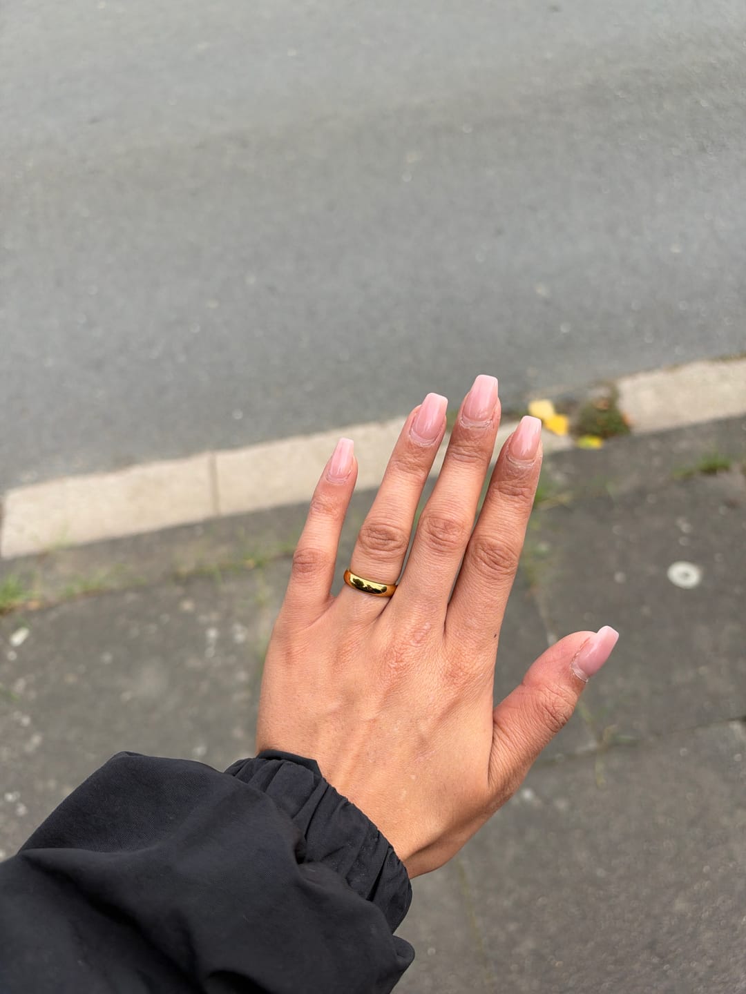 Customer photo review of Lena Ring | 18K vergoldet