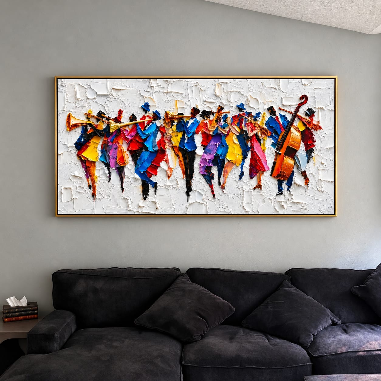 Customer photo review of Chromatic Ensemble Wall Art