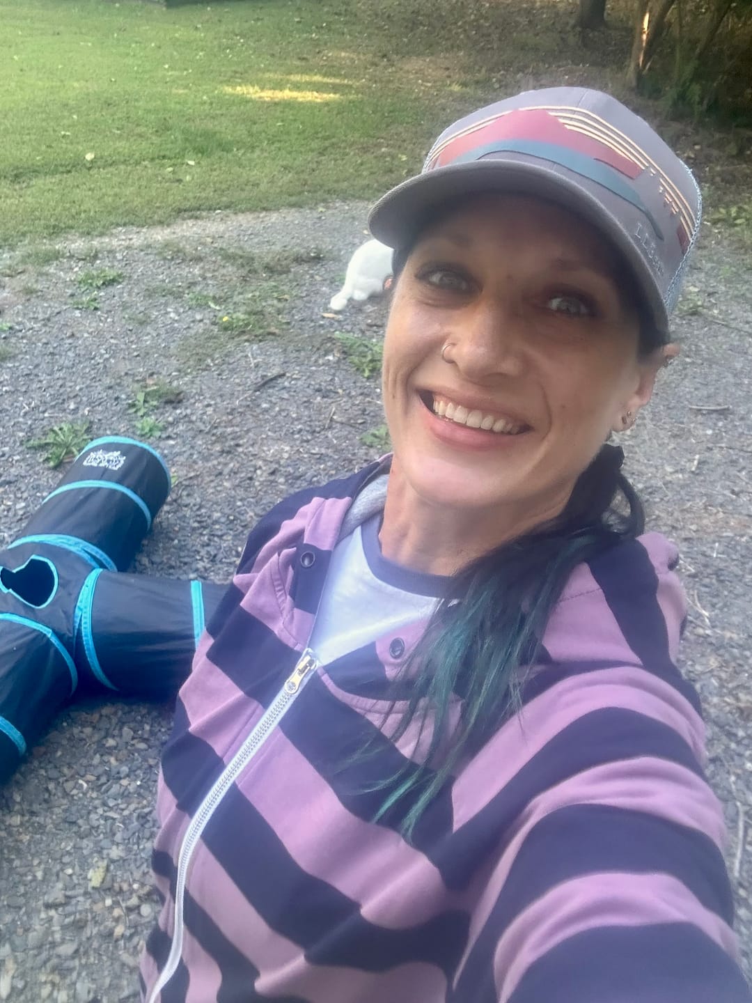 Customer photo review of Toula Purple Full Zip