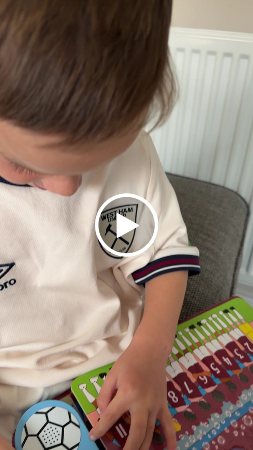 Customer video review of West Ham Sound Book