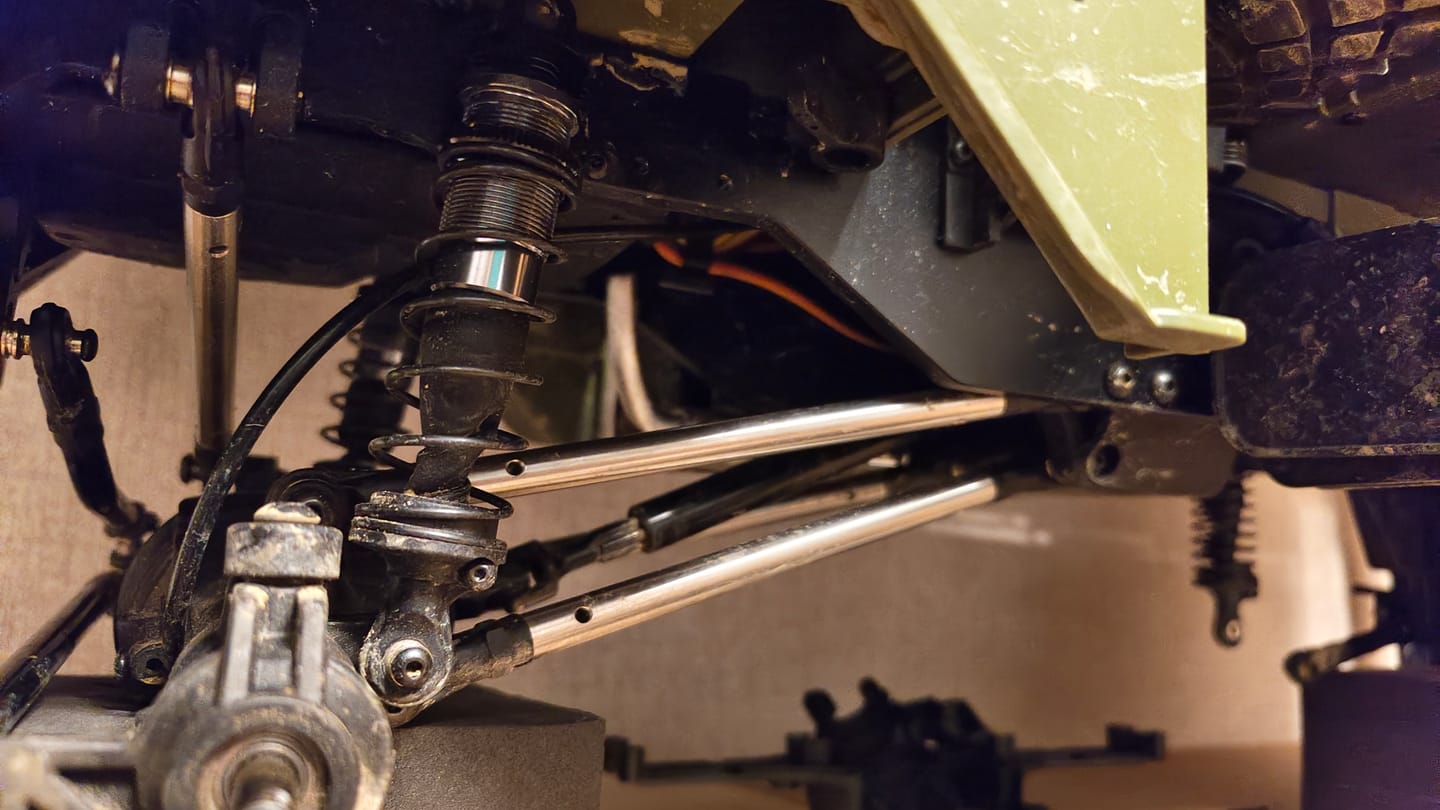 Customer photo review of Oil-filled Shock Absorber Upgrade Kit For HongYan HY6