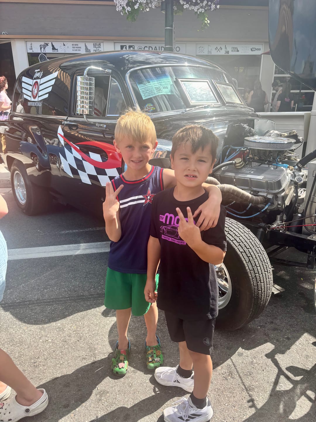 Customer photo review of 80Eighty® Youth Cool Dad Shirt