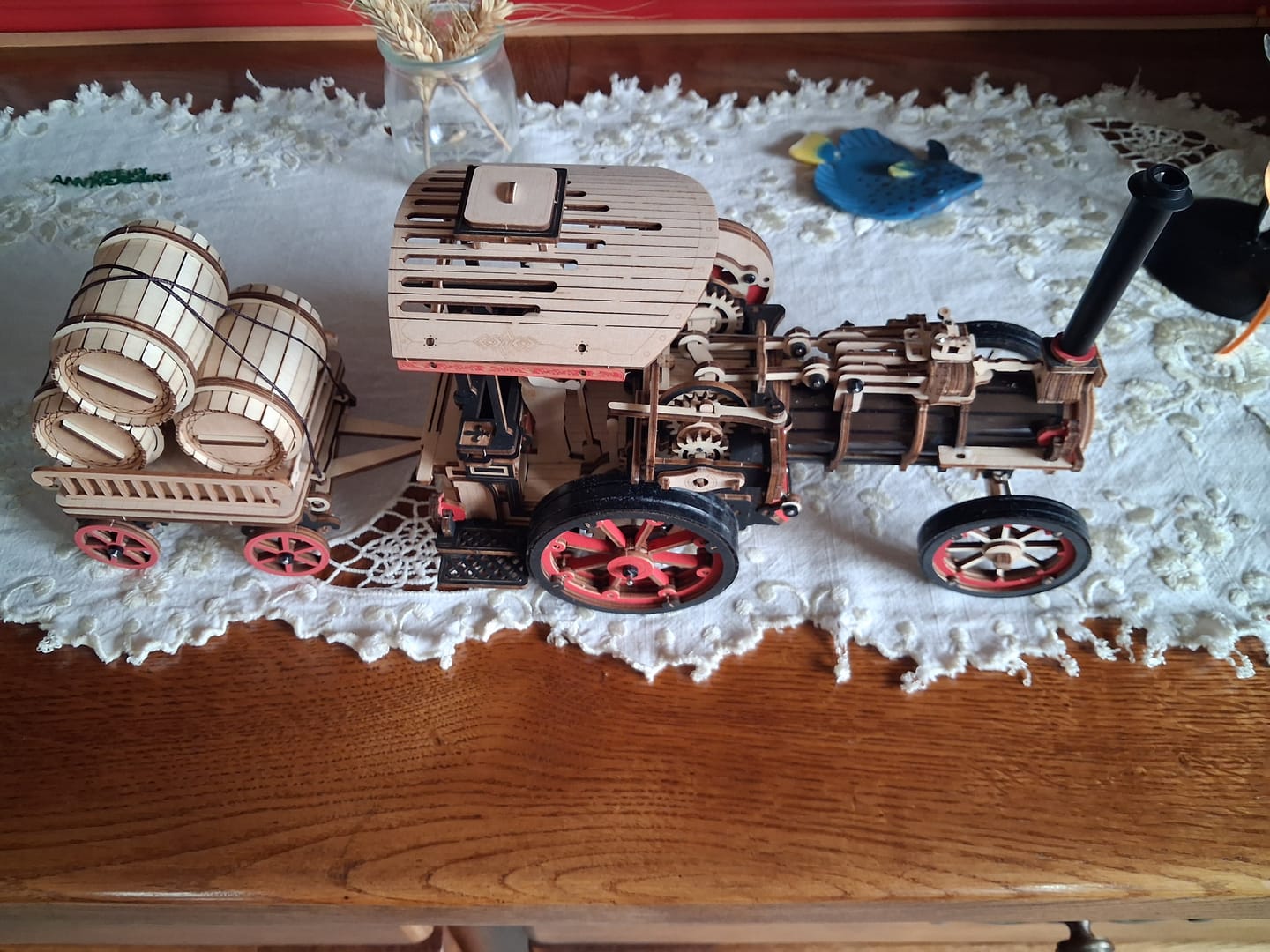 Customer photo review of 3D Puzzle - Steam Engine