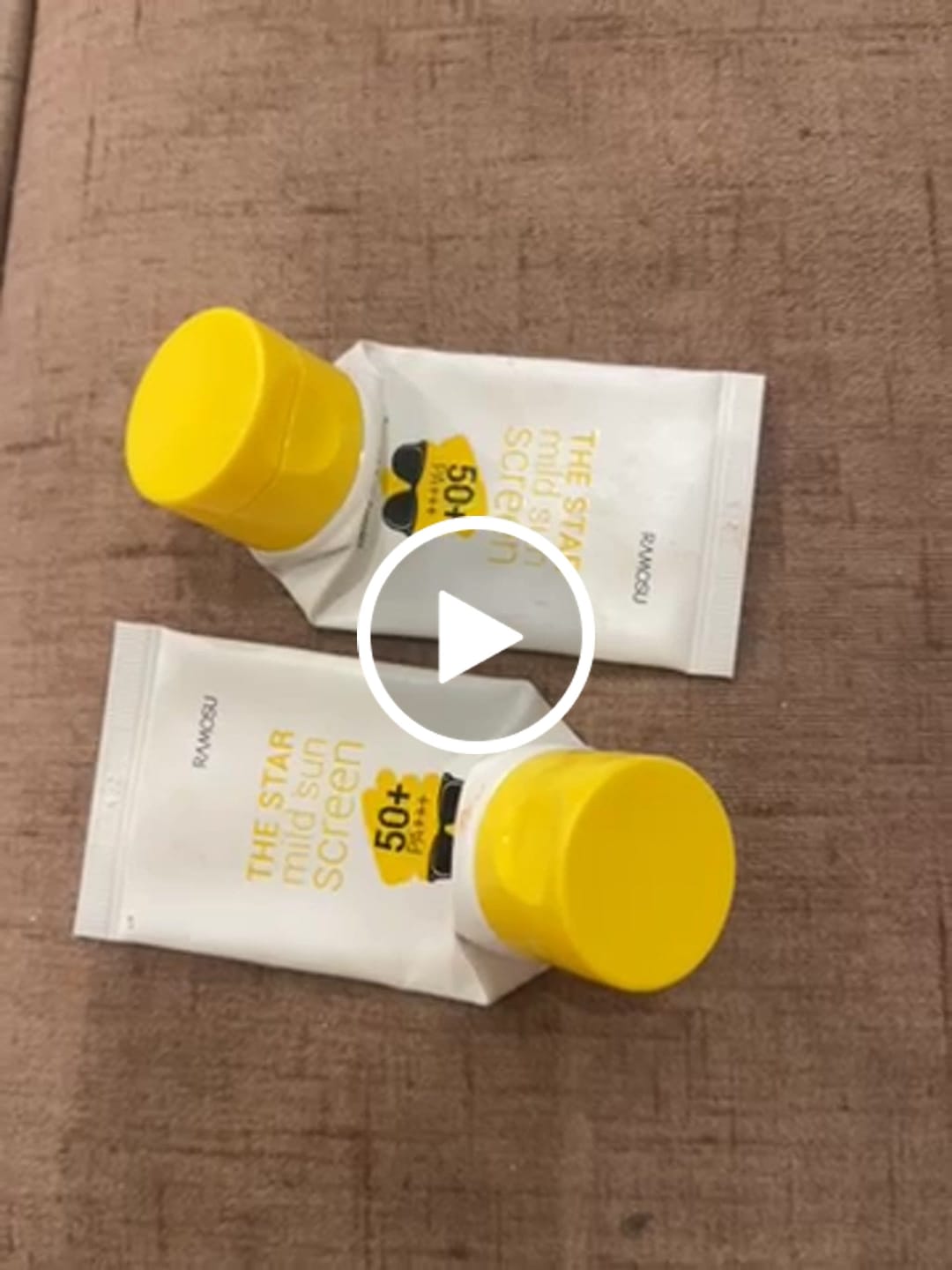 Customer video review of راموسو كريم الحماية من الشمس ذا ستار ميلد 50+ - 50مل