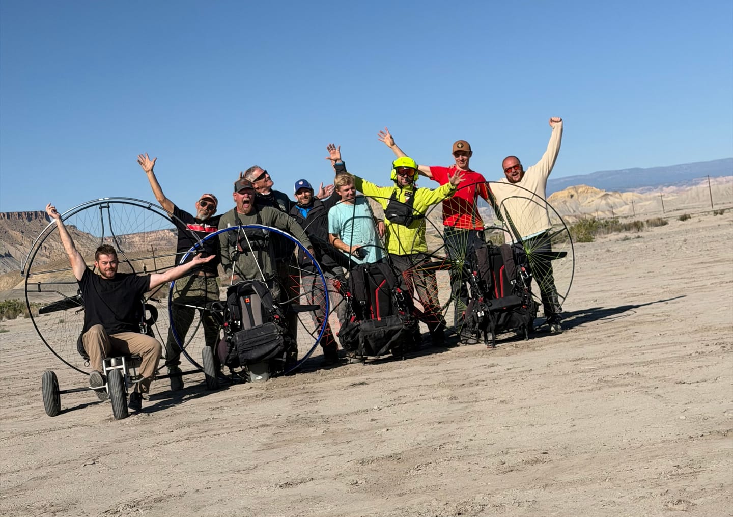 Customer photo review of 5-Day Adventure / Advanced Paramotor Training