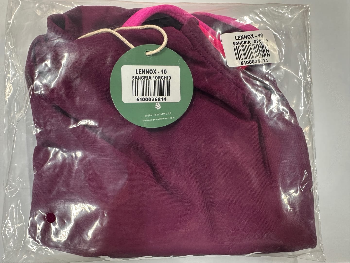 Customer photo review of LENNOX ONE PIECE - Sangria|Orchid
