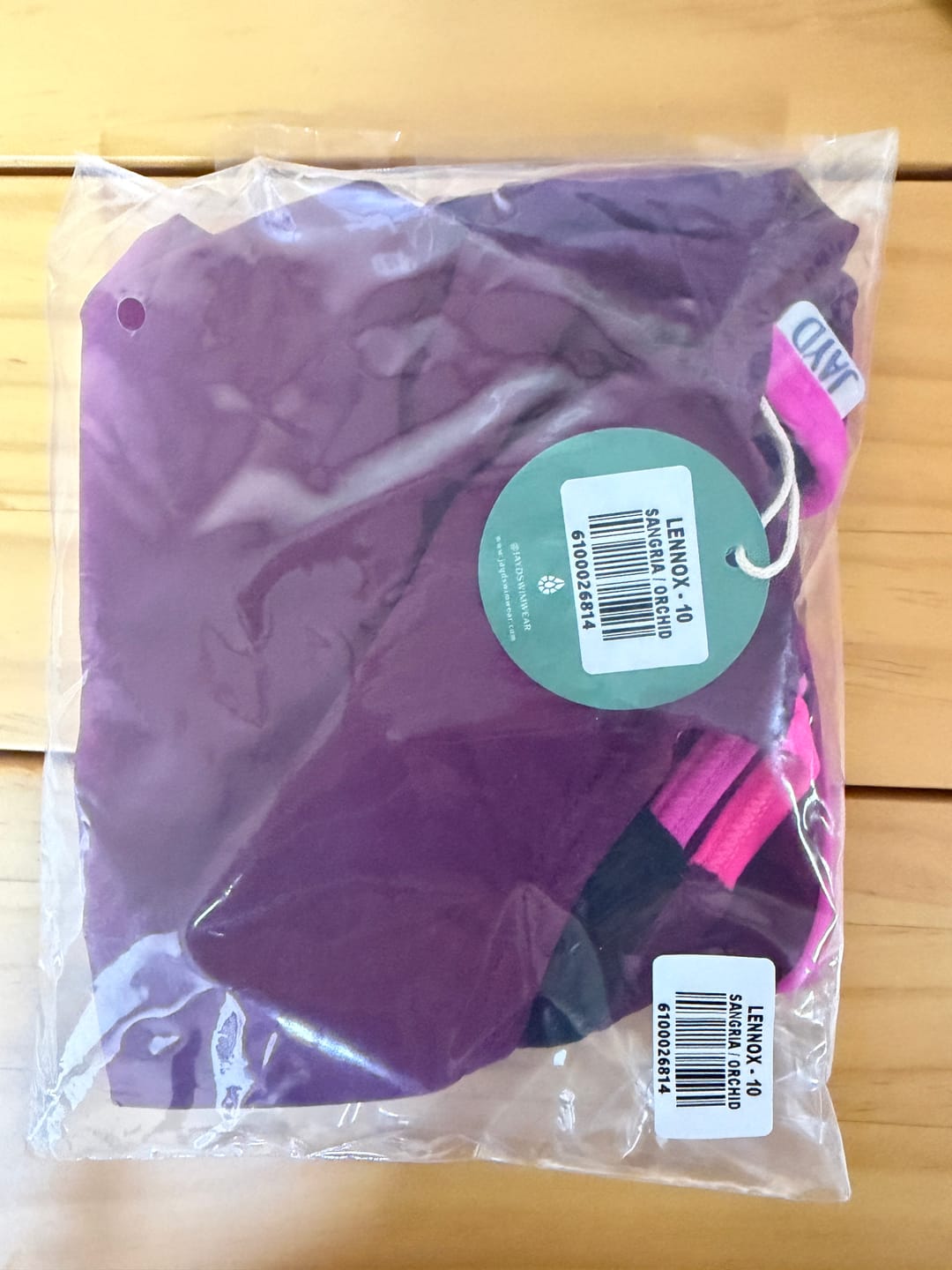 Customer photo review of LENNOX ONE PIECE - Sangria|Orchid