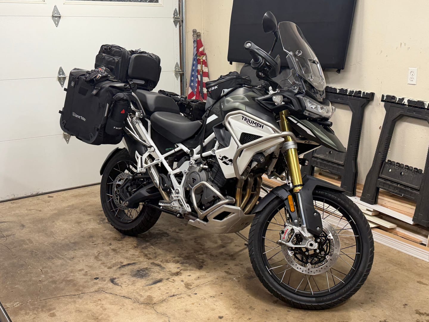 Customer photo review of MotoBags – Semi-Rigid Motorcycle Bags