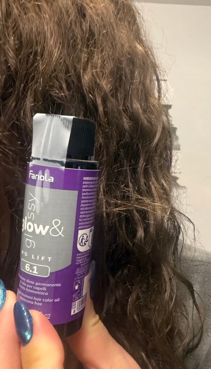 Customer photo review of Fanola Glow & Gloss Demi-Permanent Color 60ml